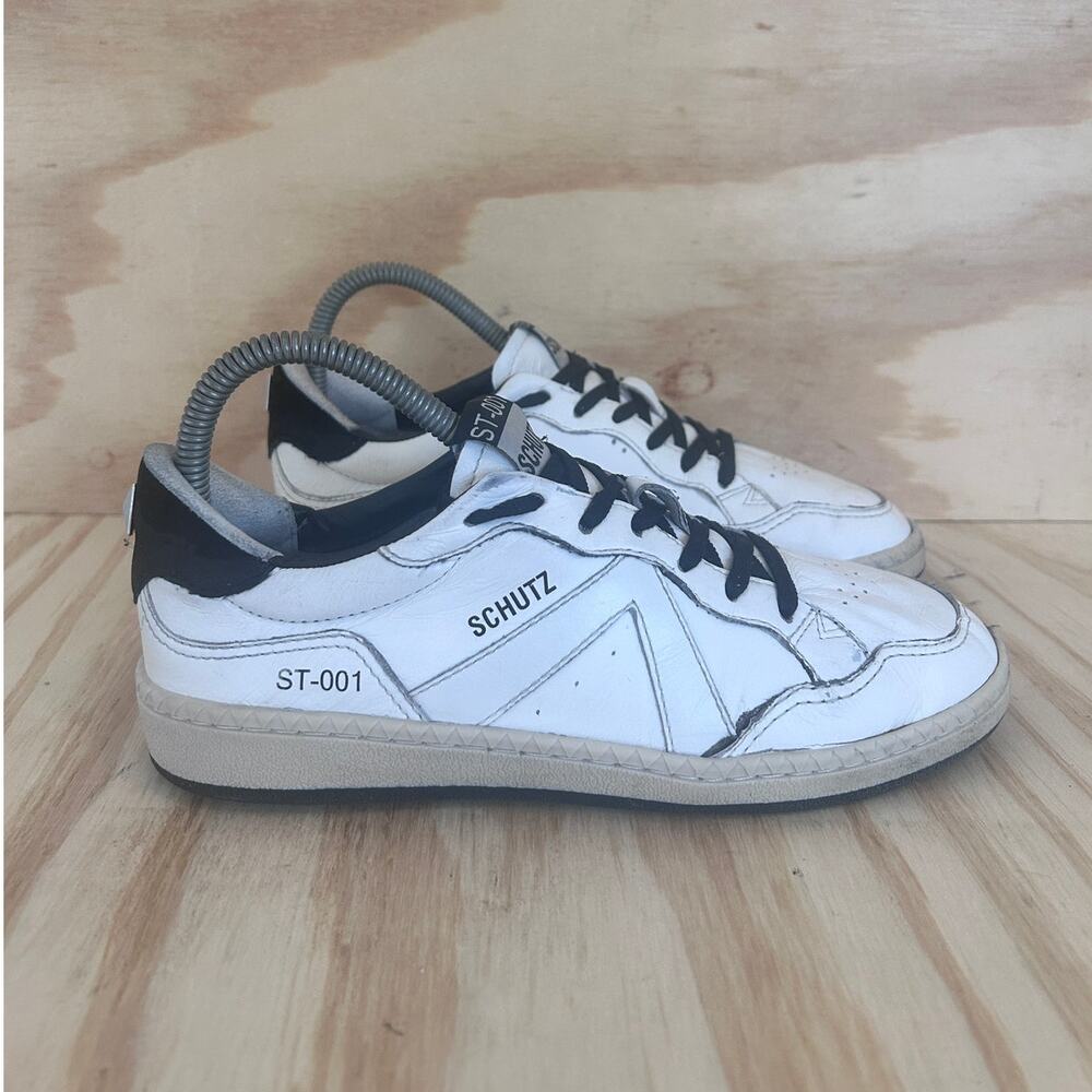 Schutz - ST-001 Flat - Sneakers - White - Women's - 7B - S21853